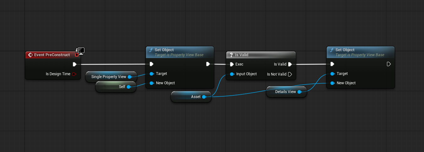 Blueprint setup